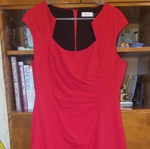 Red semi formal dress